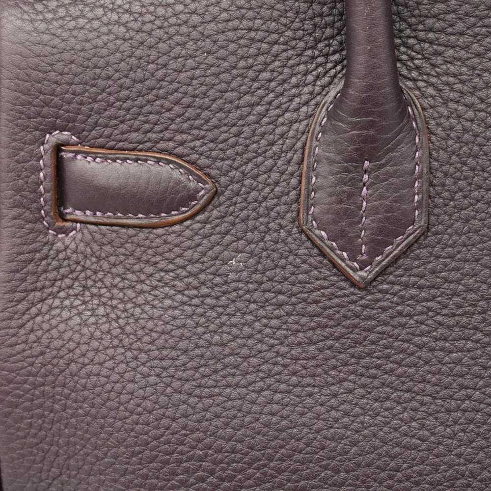 Hermes Hermes Handbag Birkin 30 T Engraved Tauril… - image 11