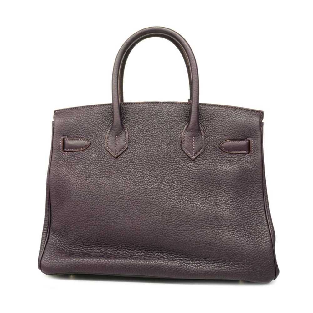 Hermes Hermes Handbag Birkin 30 T Engraved Tauril… - image 12