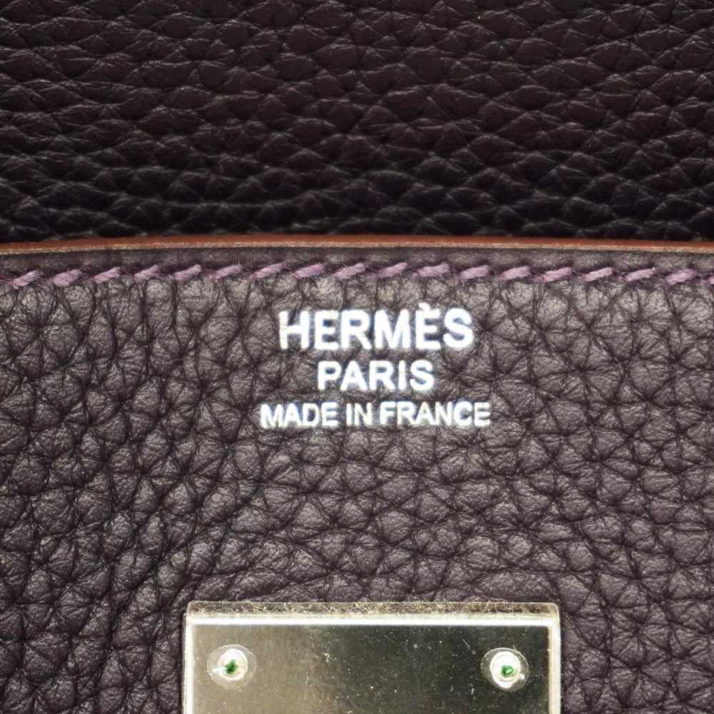 Hermes Hermes Handbag Birkin 30 T Engraved Tauril… - image 5