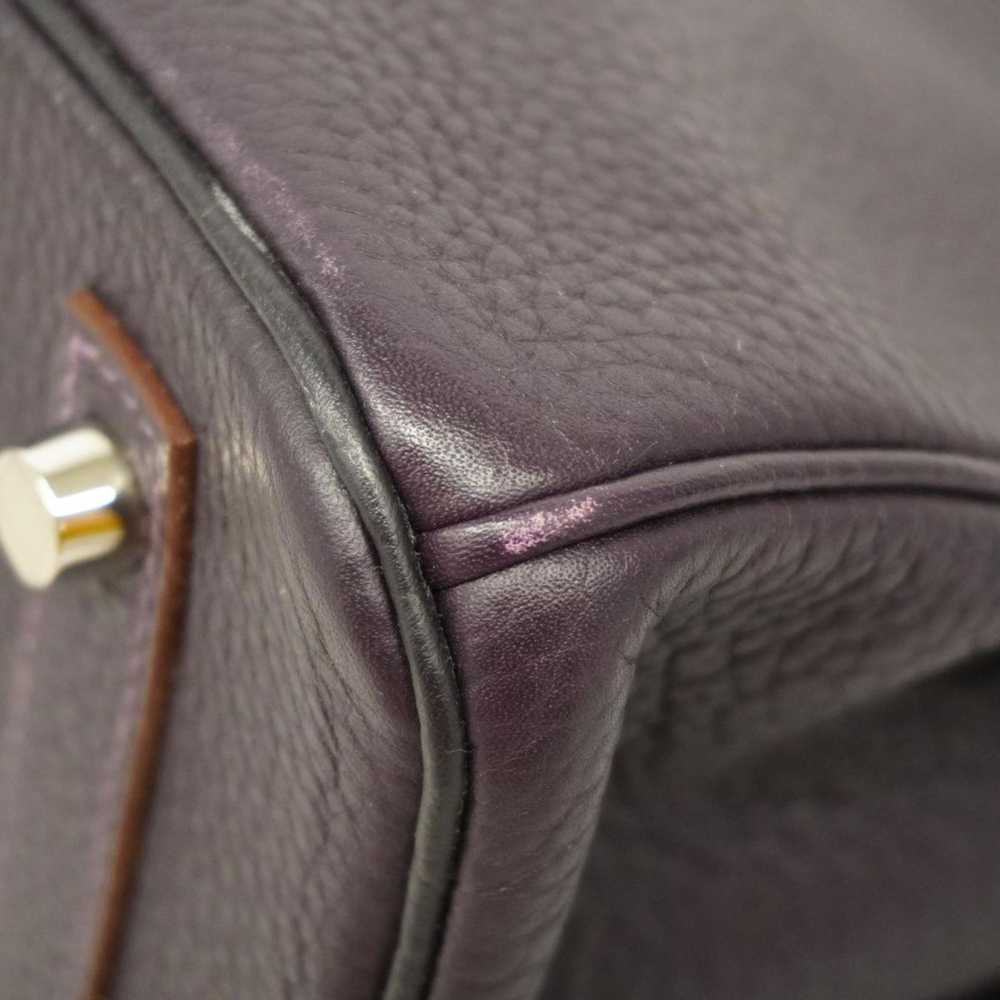 Hermes Hermes Handbag Birkin 30 T Engraved Tauril… - image 7