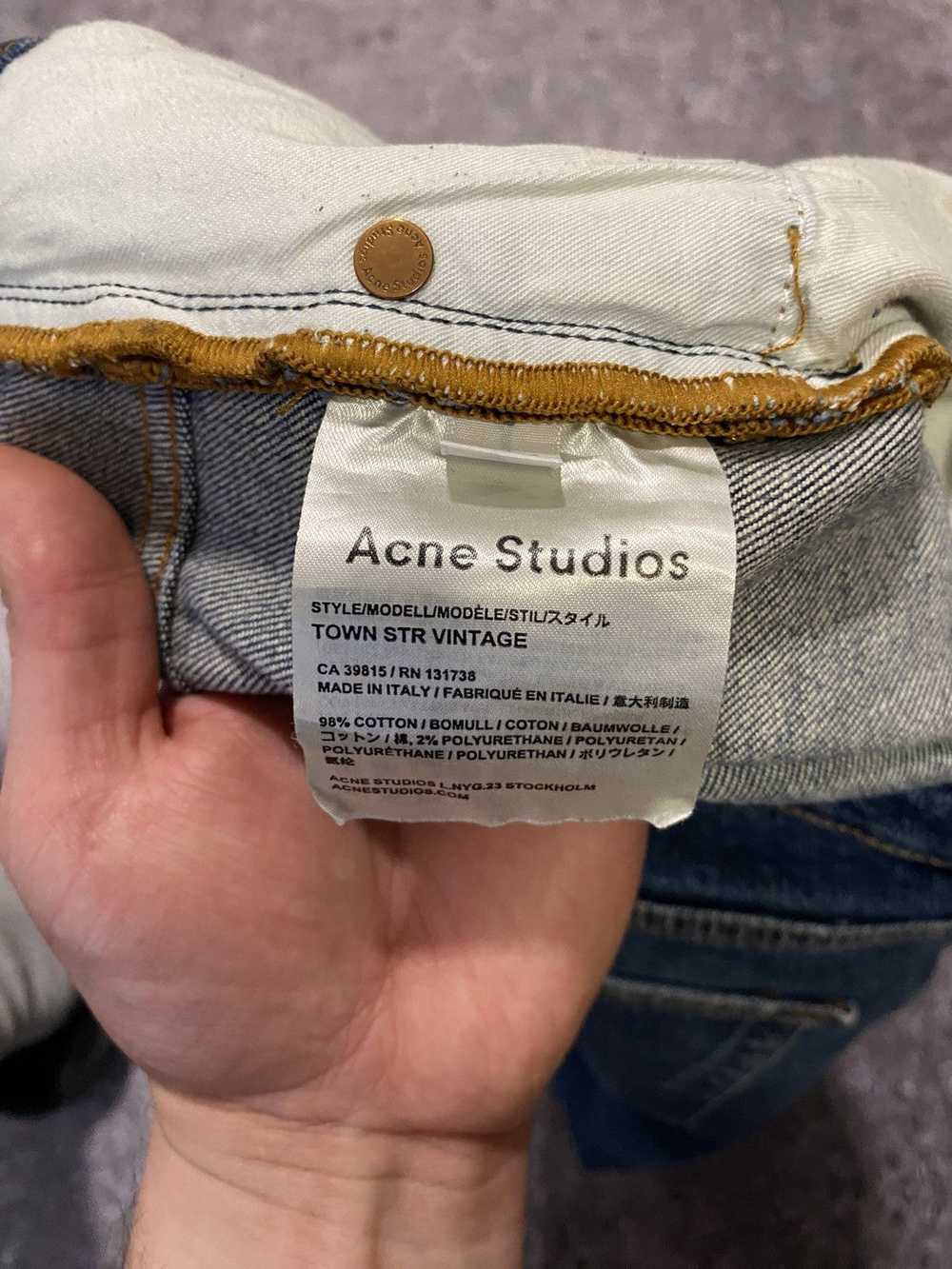 Acne Studios × Streetwear Denim Acne Studios Town… - image 8