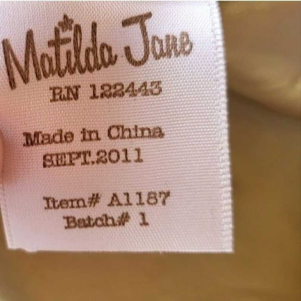 Matilda Jane Serendipity Cupcake Striped Satin Fl… - image 8