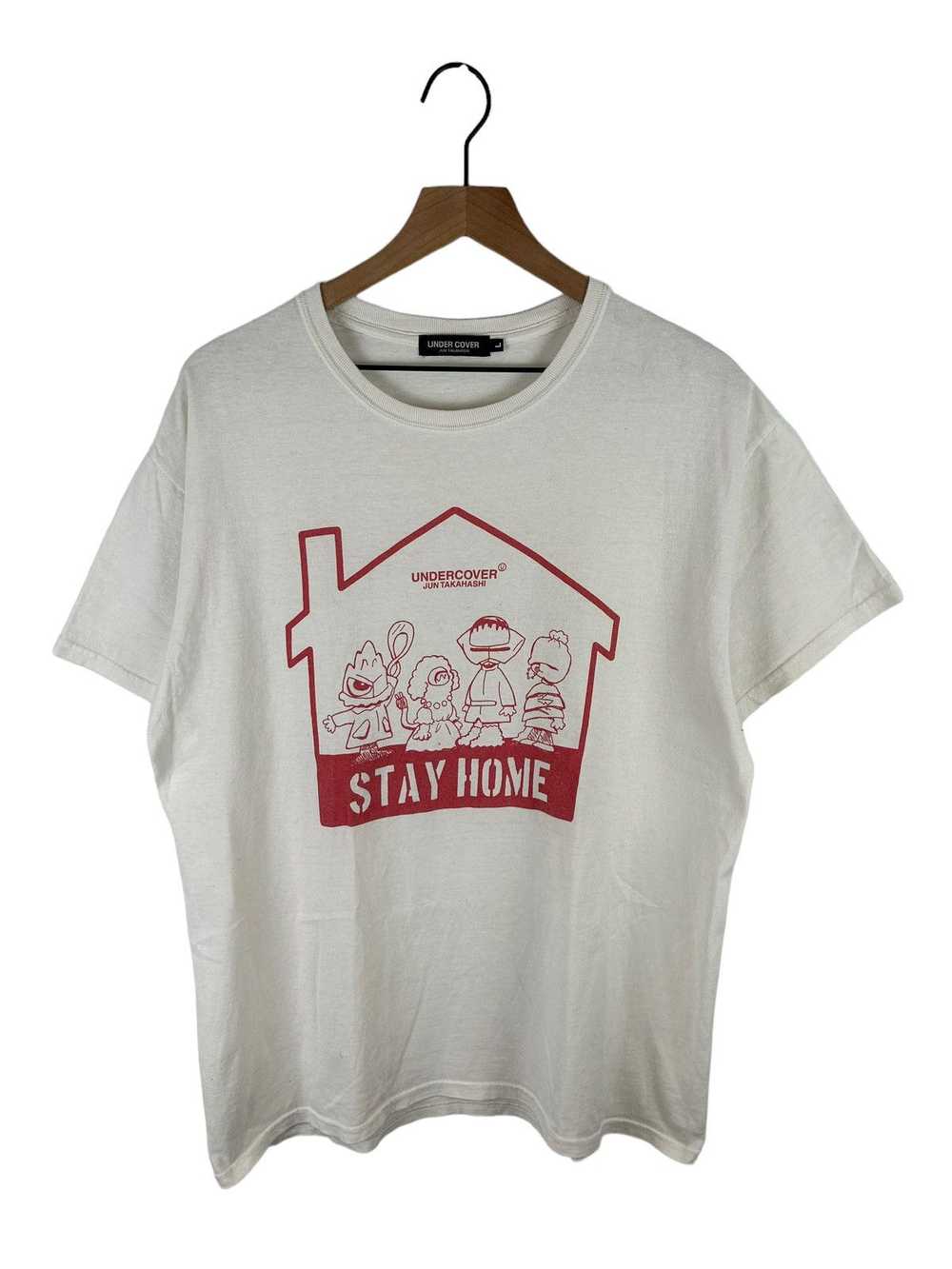 Undercover Undercover Stay Home Print T-Shirt - image 1