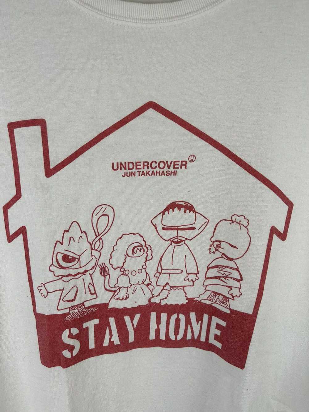 Undercover Undercover Stay Home Print T-Shirt - image 3