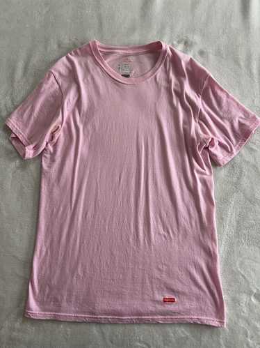 Supreme 2 for 1! Hanes pink t-shirt