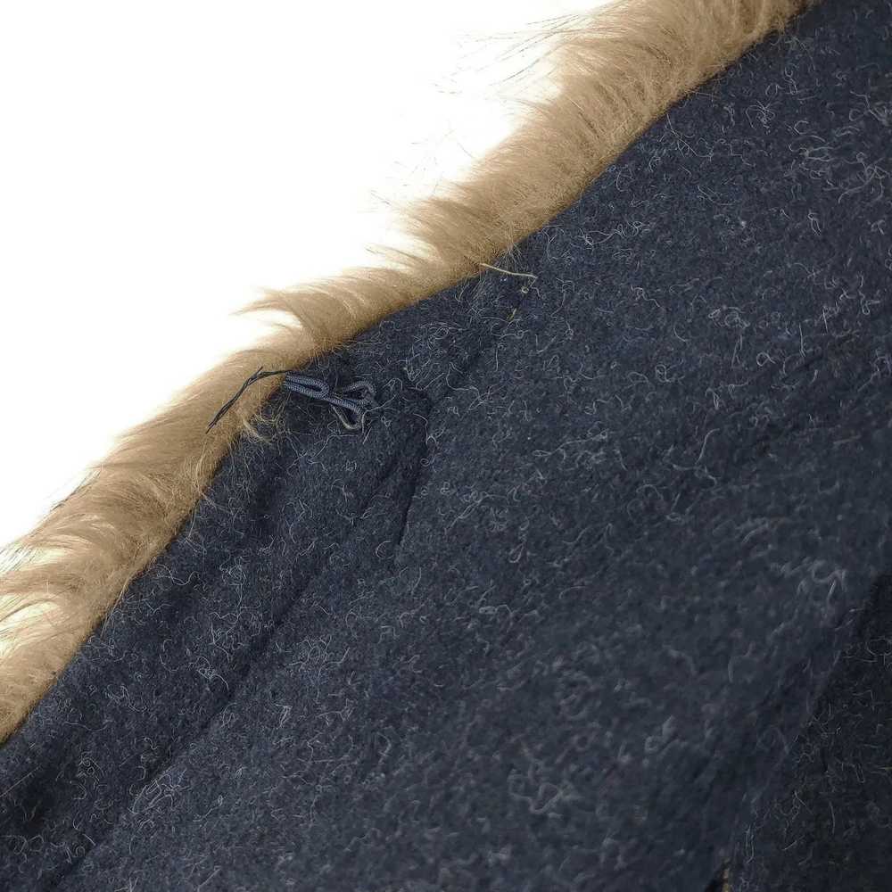 Other Sioni Studio S/M Faux Fur Trim Long Sweater… - image 6