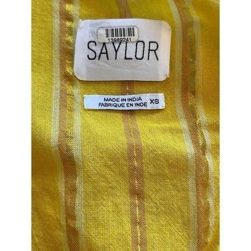 Saylor Adrianne Dress in Yellow XSmall Womens - image 10