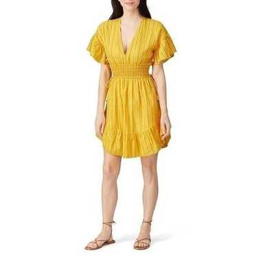 Saylor Adrianne Dress in Yellow XSmall Womens - image 1