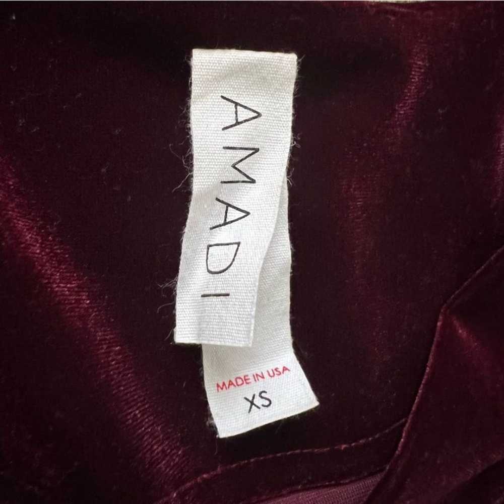 Anthropologie Amadi Greta Velvet Tunic Dress Robe… - image 5
