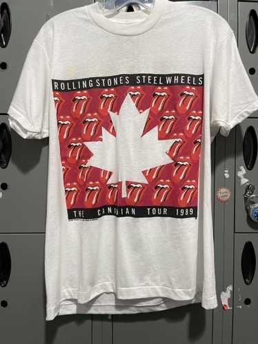 Band Tees × The Rolling Stones × Vintage 1989 The 