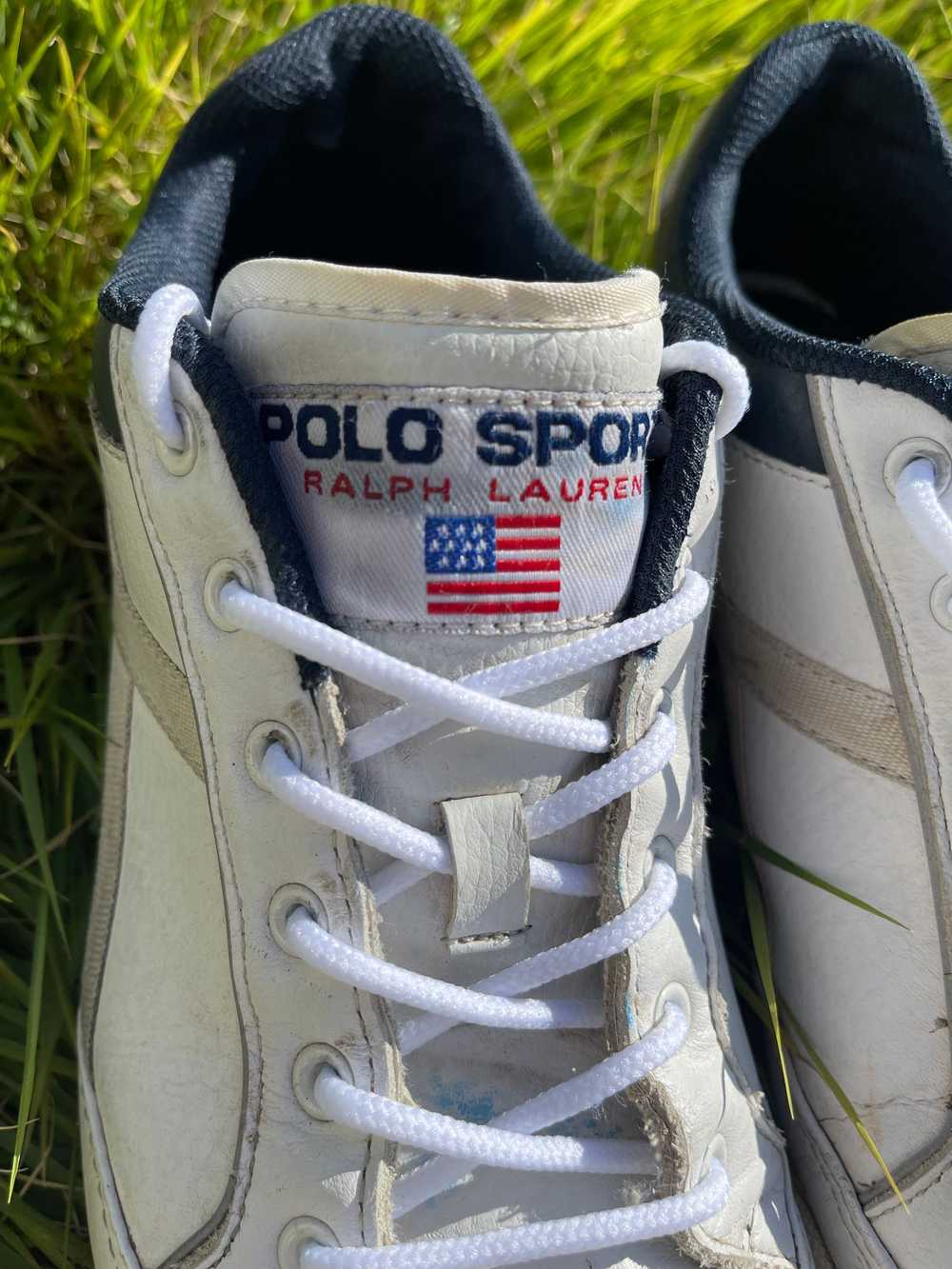 Polo Ralph Lauren Polo Sport RX-67 Vintage Sneake… - image 8