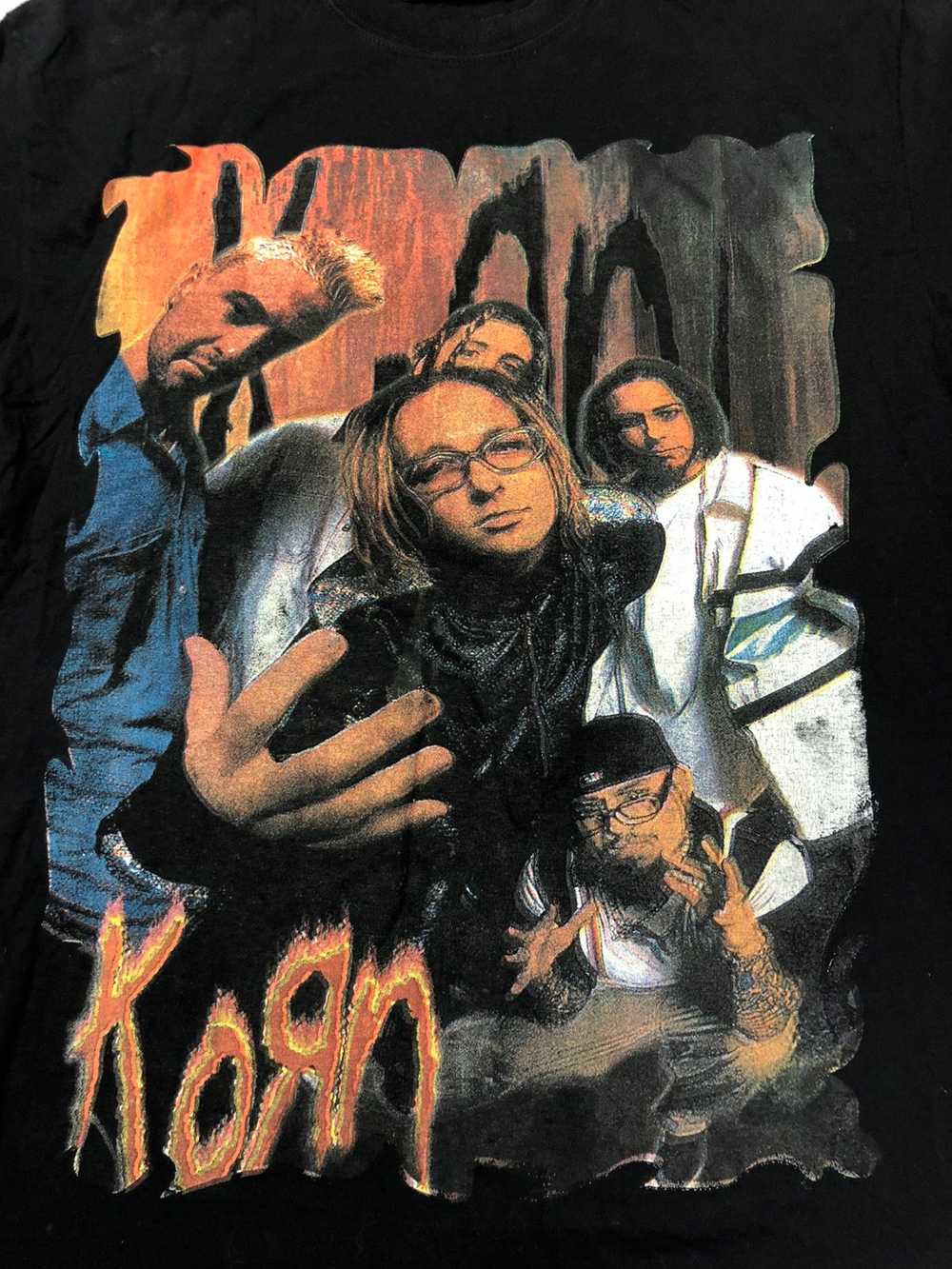 Band Tees × Streetwear × Vintage Korn Issues Boot… - image 11