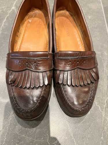 Cole Haan Vintage leather loafers with fringe