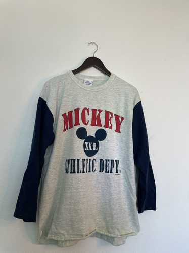 Disney Vintage 90s Mickey athletic dept tee