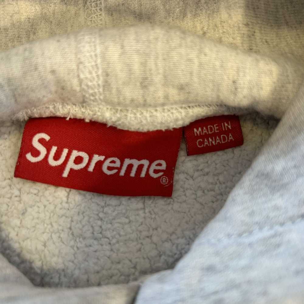 Supreme Supreme Icy Ace Hooded Sweatshirt Grey Me… - image 4