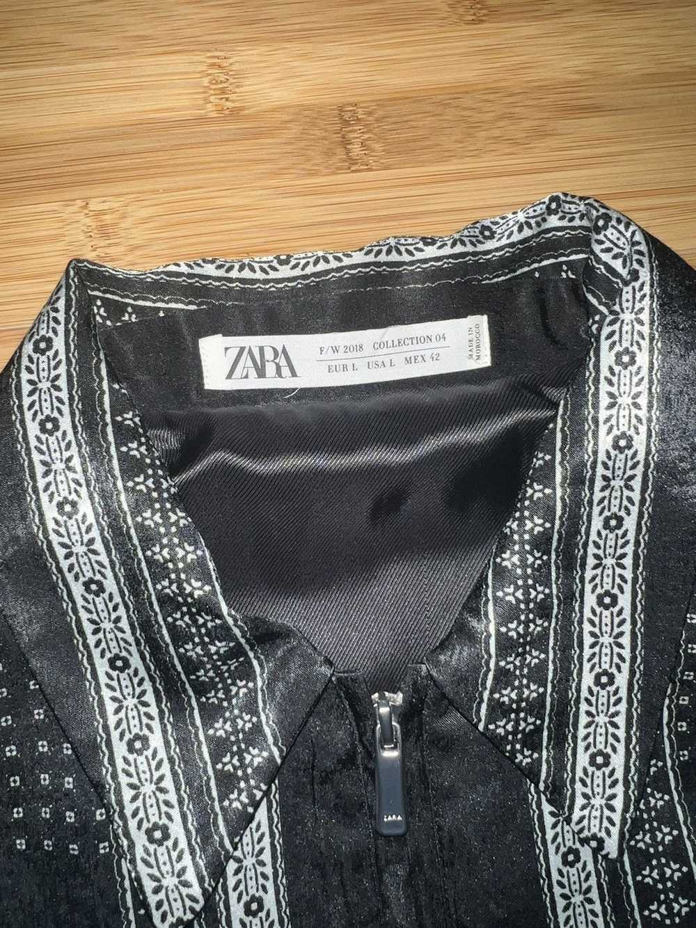 Zara Bandana Zip Up Jacket - image 4