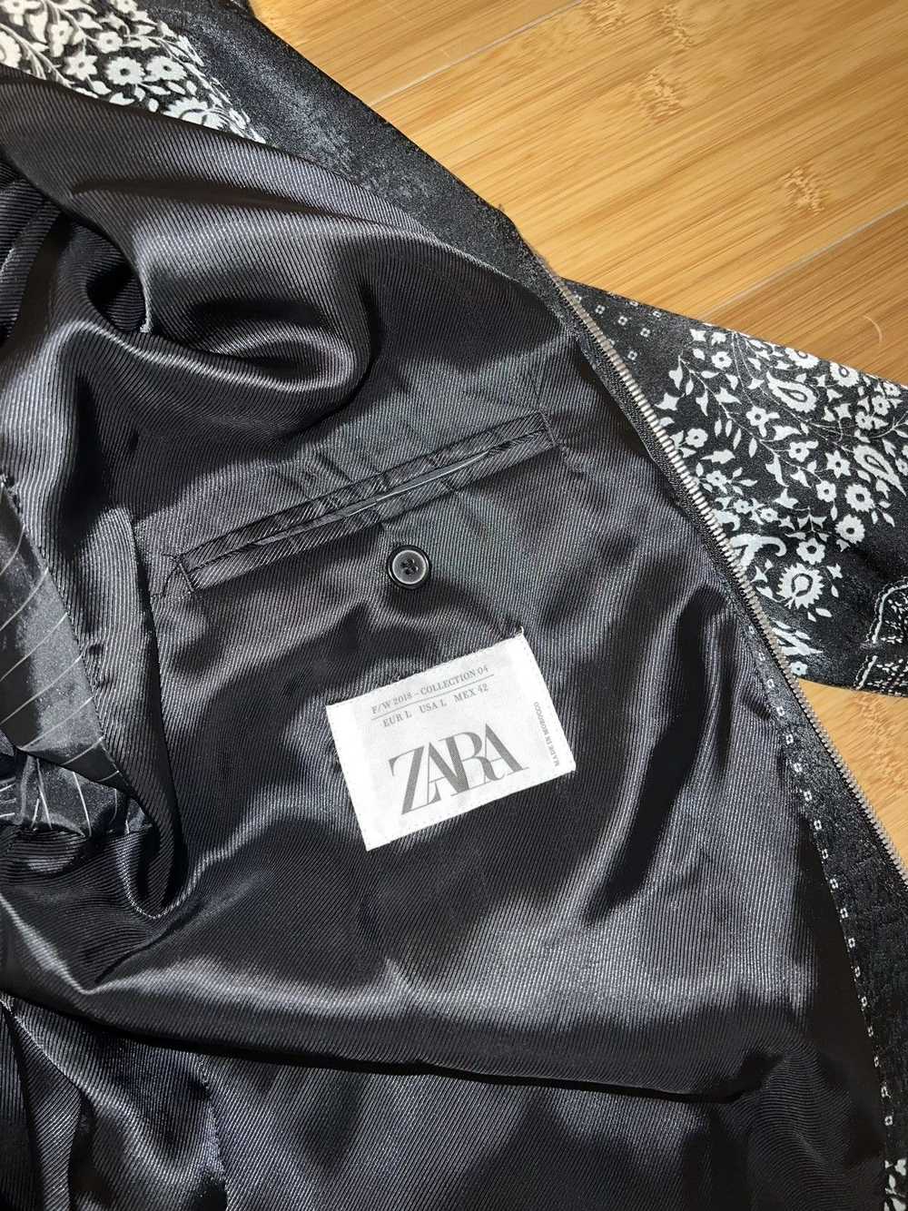 Zara Bandana Zip Up Jacket - image 7
