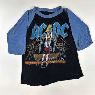 Vintage Vintage 1983 AC/DC Shirt U.S. Tour Size S - image 1