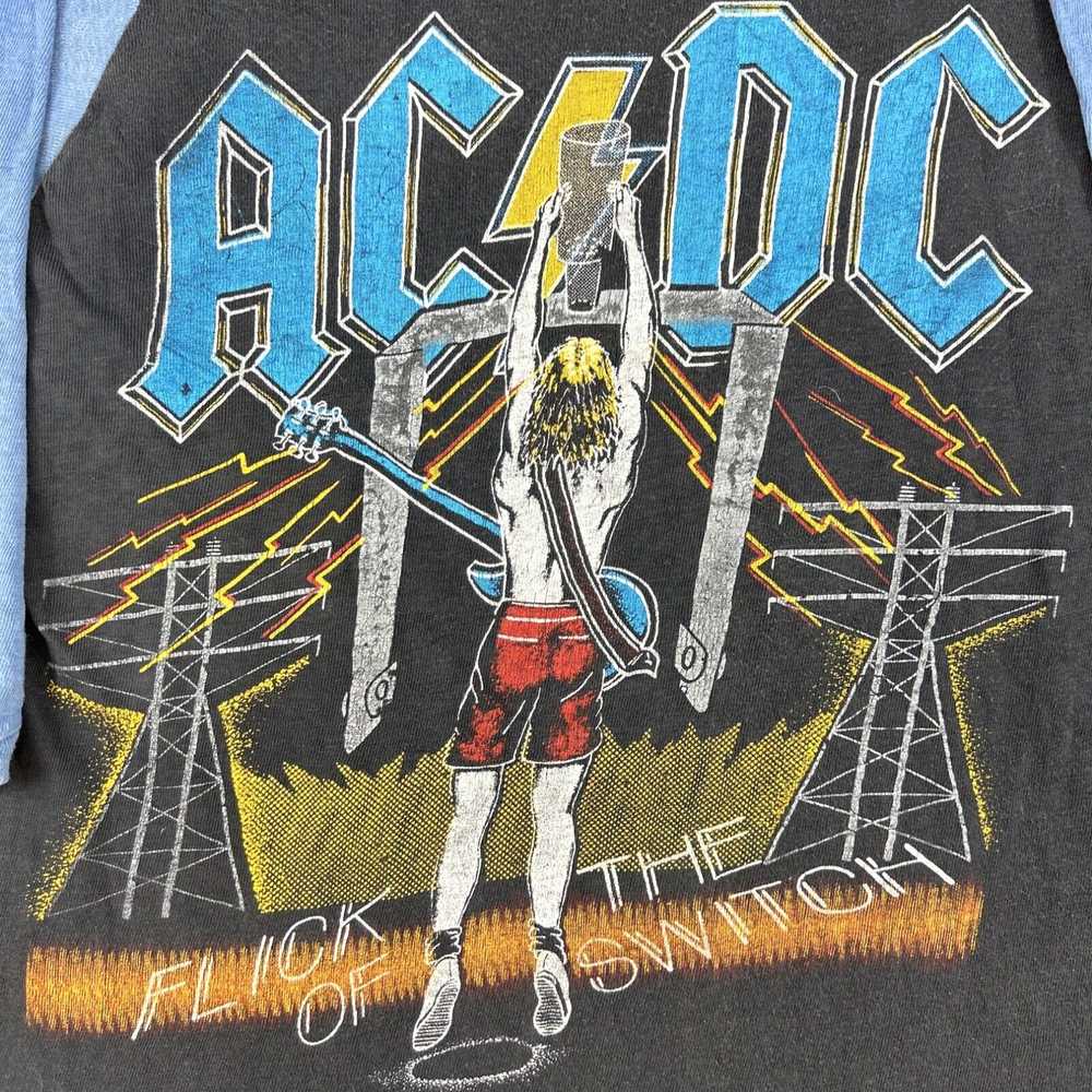 Vintage Vintage 1983 AC/DC Shirt U.S. Tour Size S - image 2