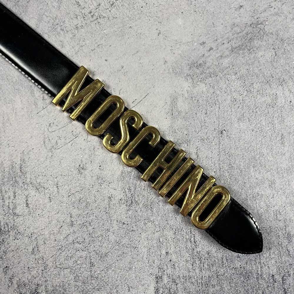 Luxury × Moschino × Vintage Vintage Moschino logo… - image 2