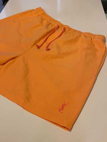 Yves Saint Laurent Orange YSL Shorts