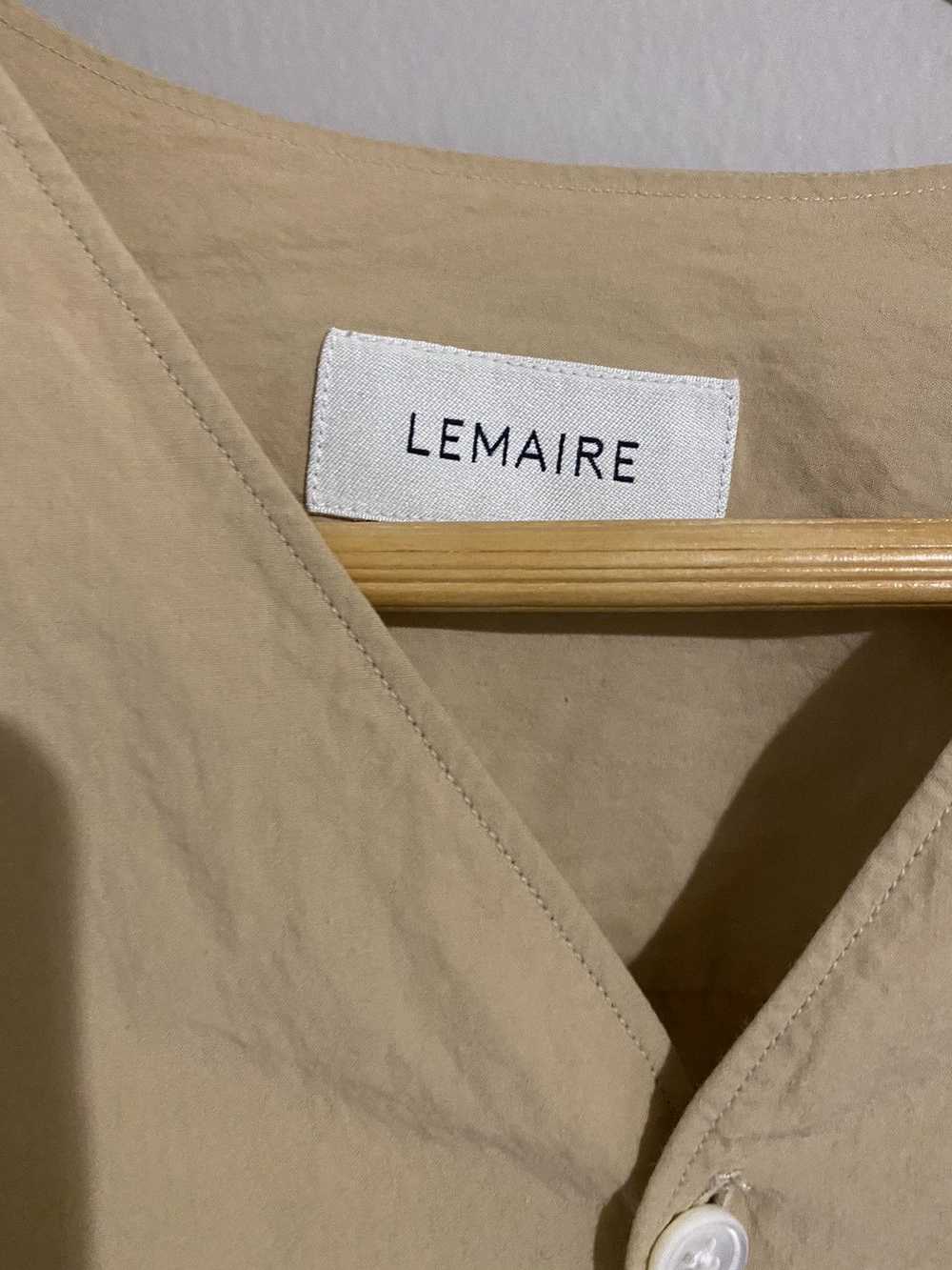 Lemaire V-Neck Button Down Shirt - image 3