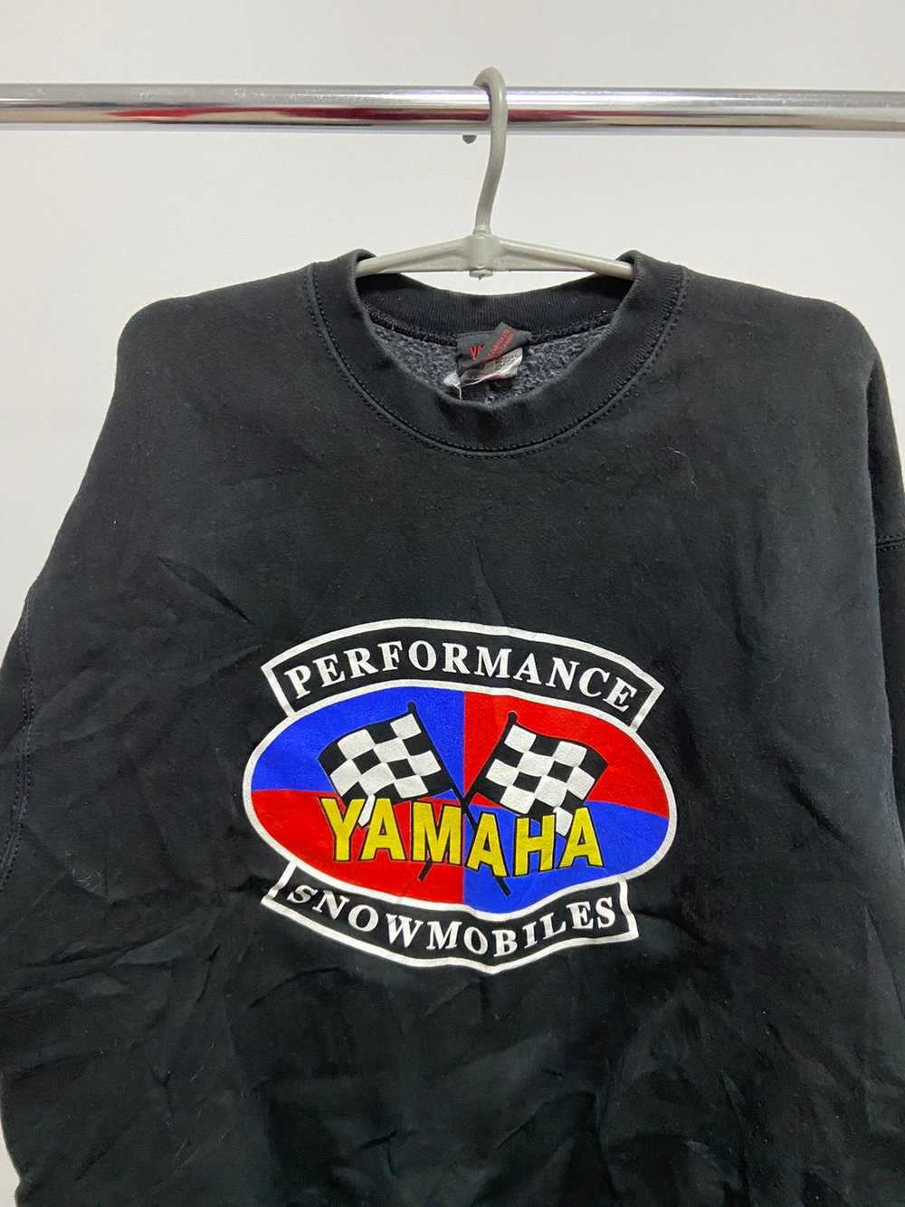 Racing × Vintage × Yamaha Yamaha Sweatshirt Big L… - image 3