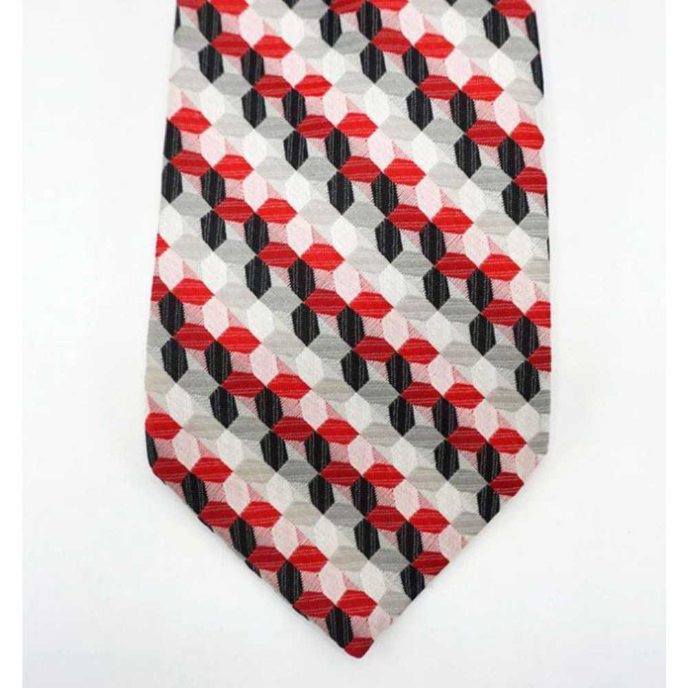 Vintage Polyester Tie Necktie Trevira Wide 4" 197… - image 1