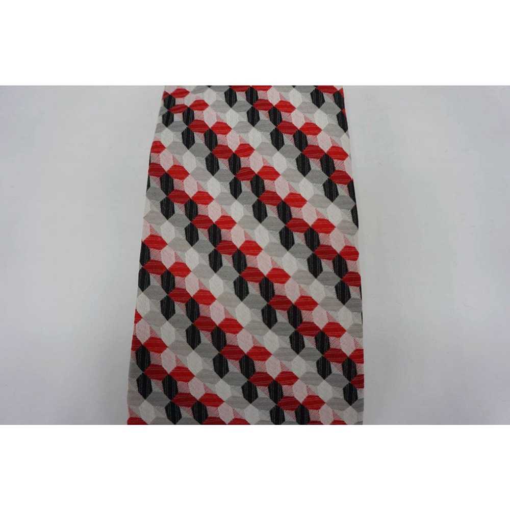 Vintage Polyester Tie Necktie Trevira Wide 4" 197… - image 3