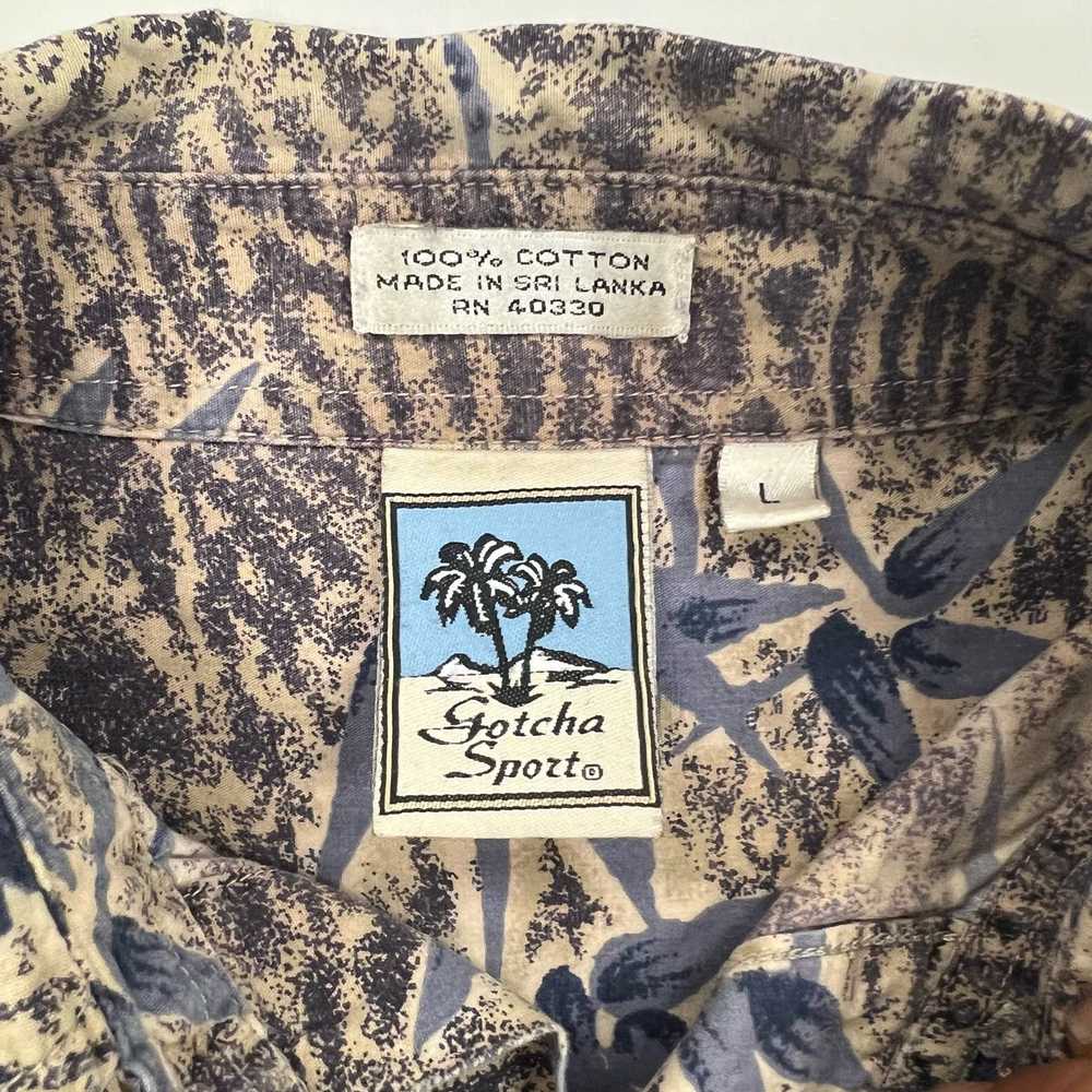 Other Vintage y2k gotcha sport button up Hawaiian… - image 4