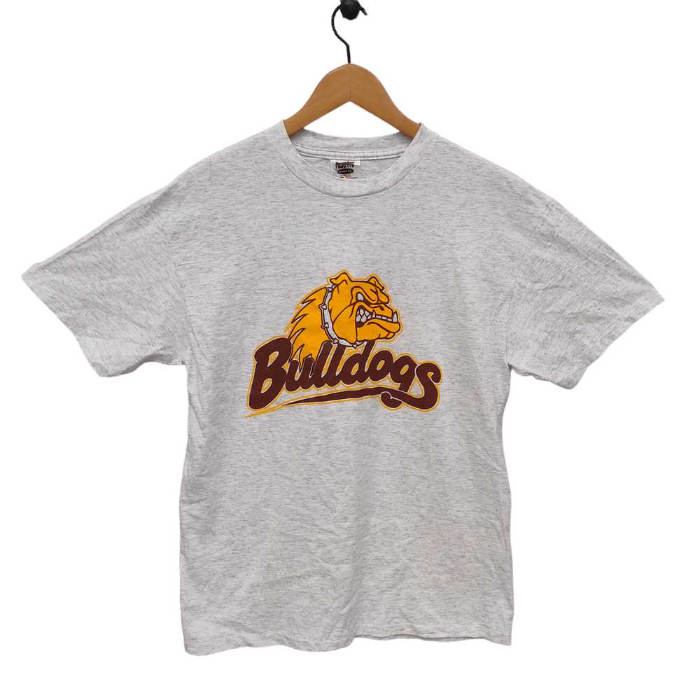 American College × Vintage 90s Bulldogs Tee Vinta… - image 1