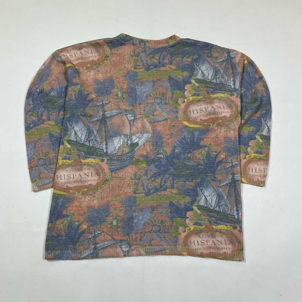 Other Vintage 70's printed sweater hispania all o… - image 2