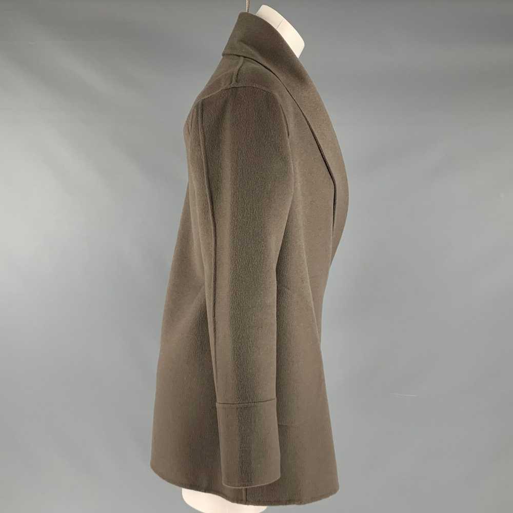 Loro Piana Grey Taupe Cashmere Shawl Collar Jacket - image 2