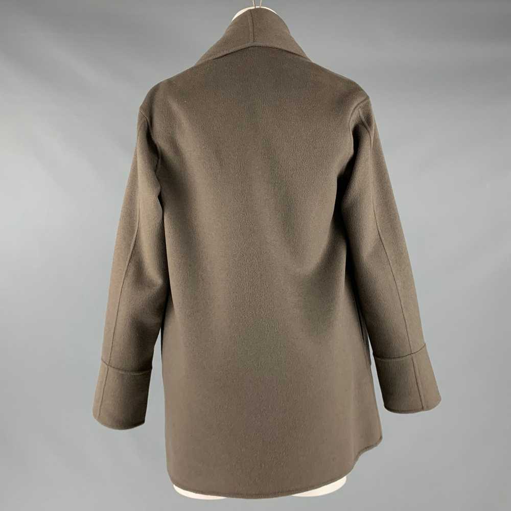 Loro Piana Grey Taupe Cashmere Shawl Collar Jacket - image 3