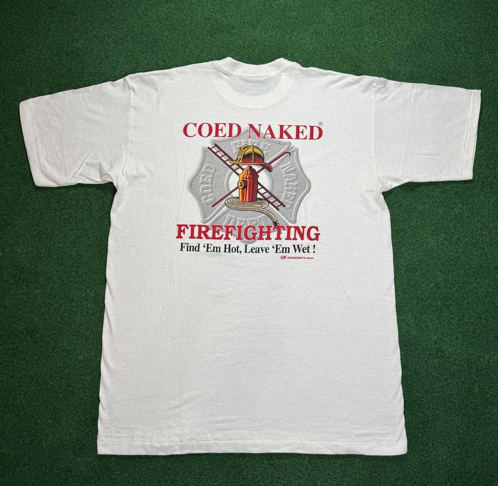 Vintage Vintage Coed Naked Sporswear Firefighting… - image 2