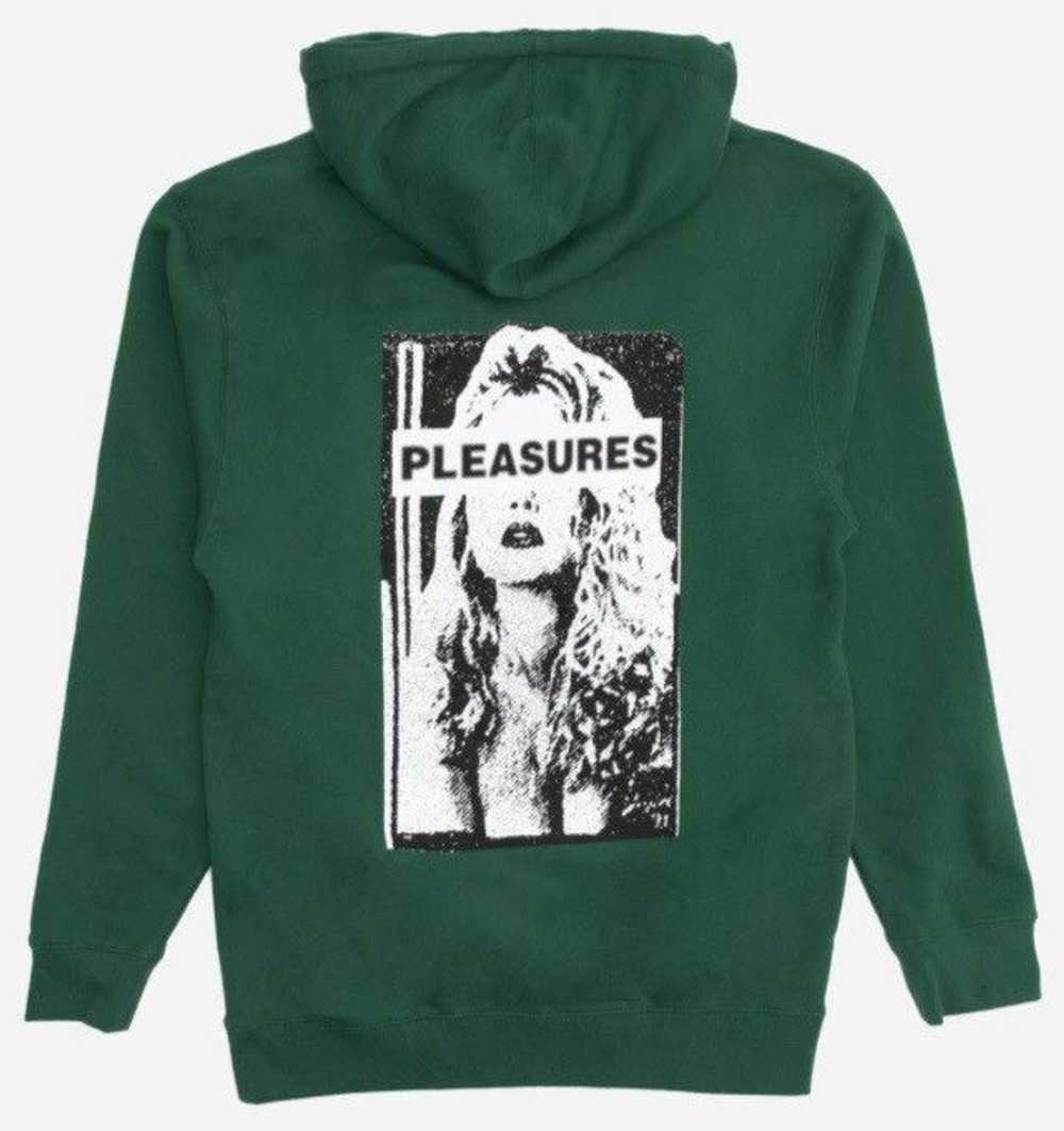 Pleasures Pleasures forest green Hate free hoodie… - image 7