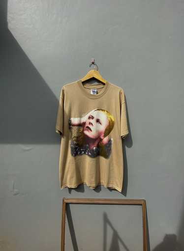 Band Tees × Very Rare × Vintage David Bowie Hunky… - image 1