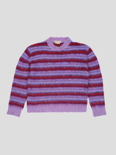 Marni SS21 Striped Mohair Sweater