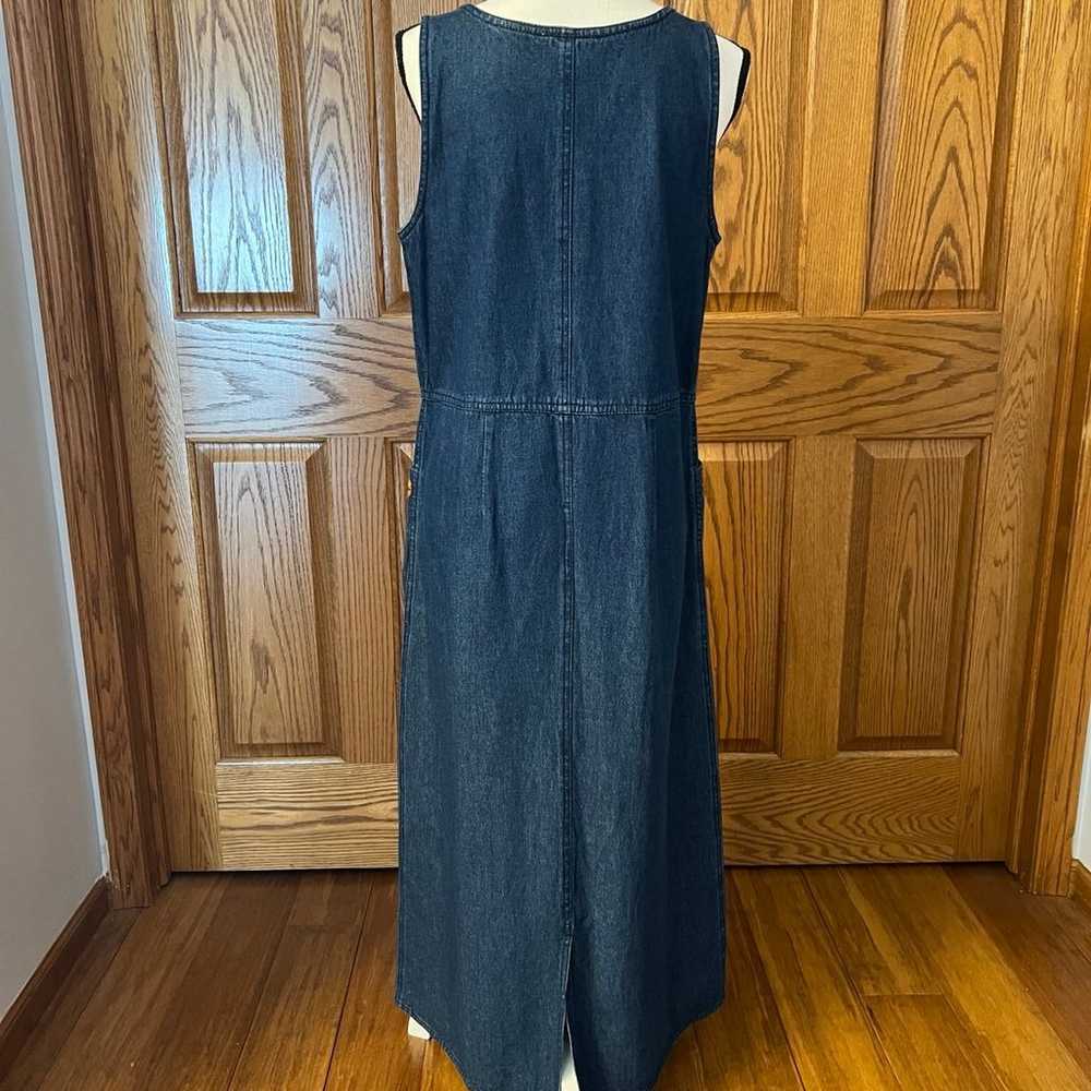 Vintage April Cornell Denim Dress with Matching J… - image 4