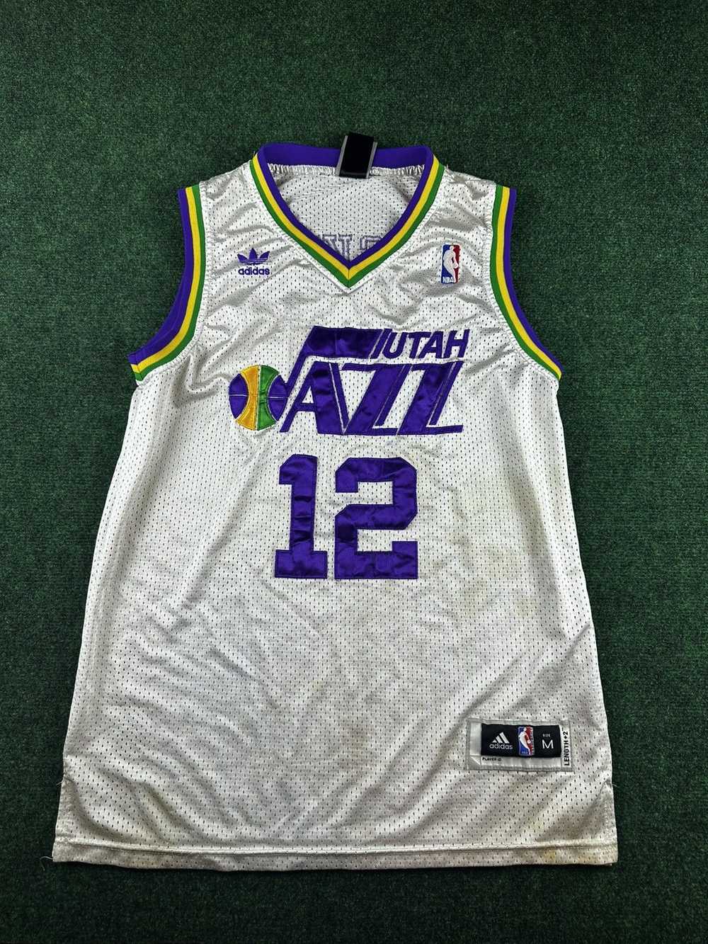 Adidas × NBA × Vintage Vintage John Stockton Utah… - image 1