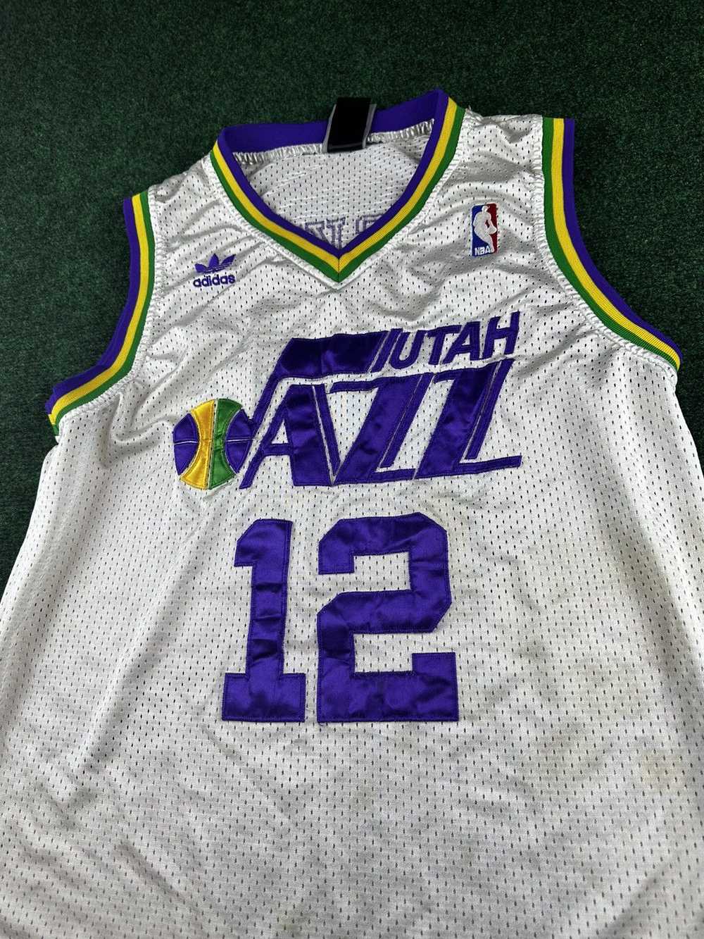 Adidas × NBA × Vintage Vintage John Stockton Utah… - image 2