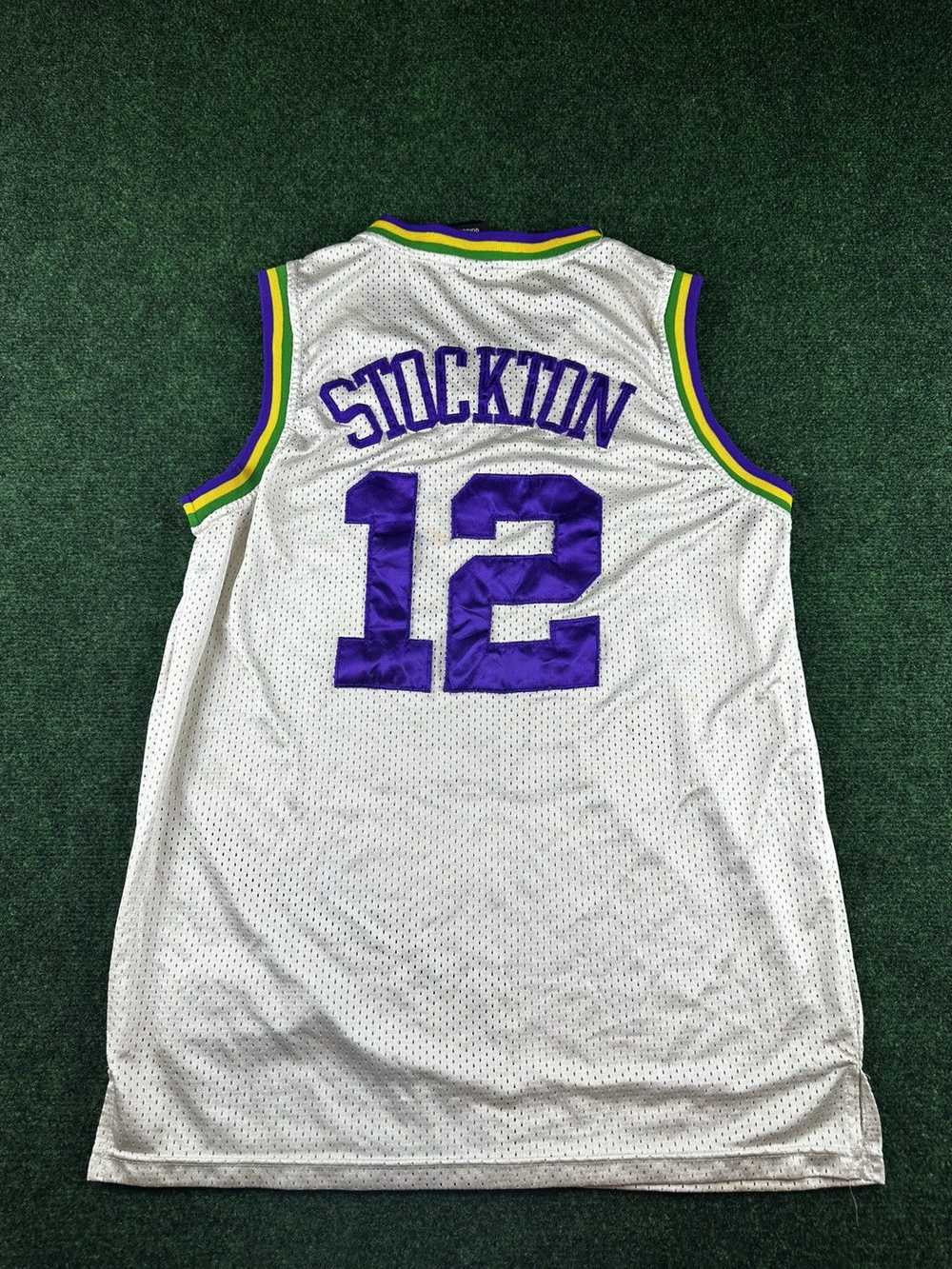 Adidas × NBA × Vintage Vintage John Stockton Utah… - image 8