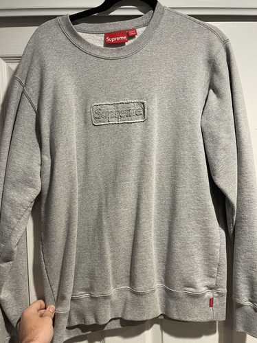 Supreme Supreme Cut Out Logo Crewneck