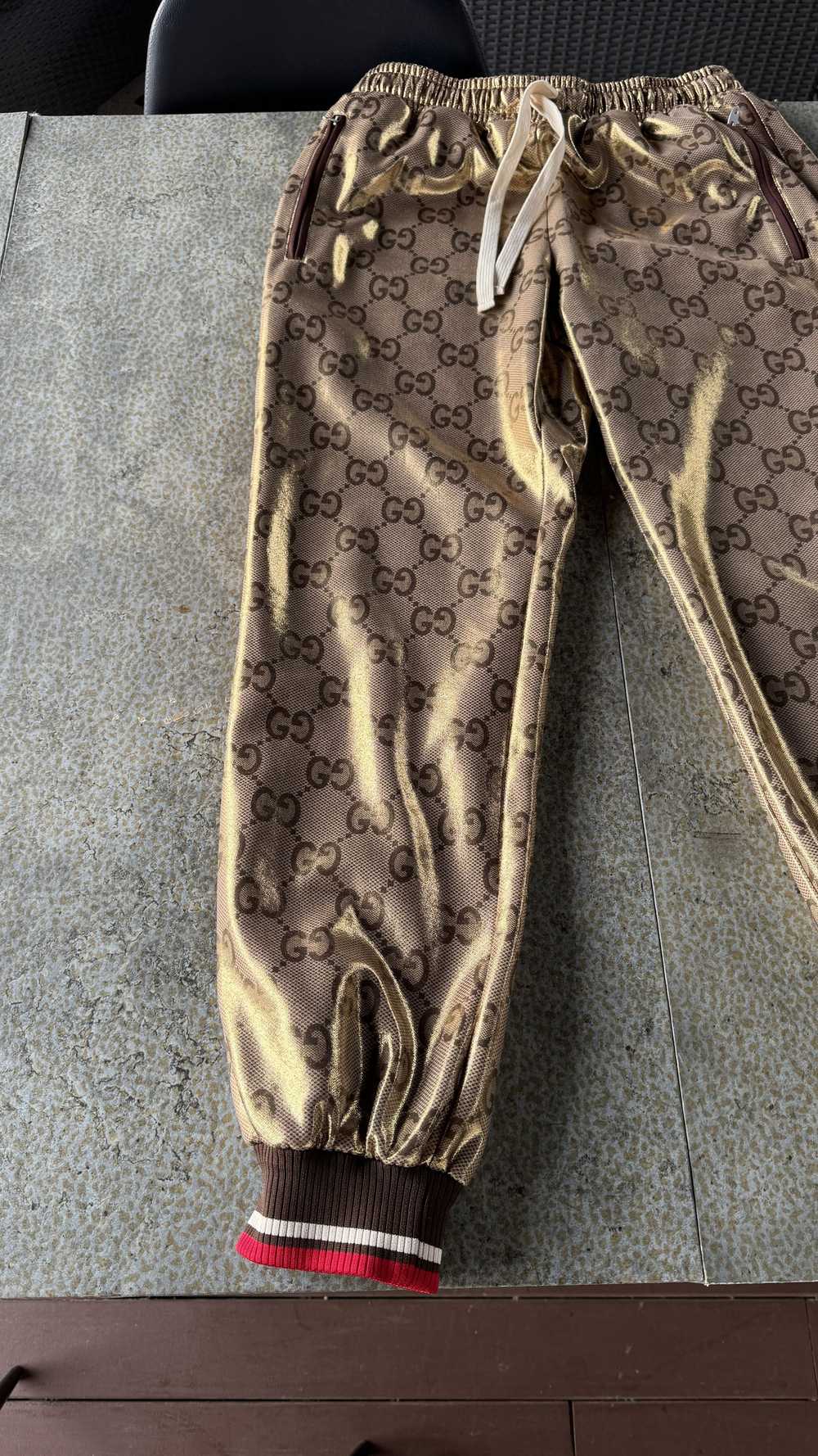 Gucci GUCCI Jacquard monogram Track suite Pants A… - image 10