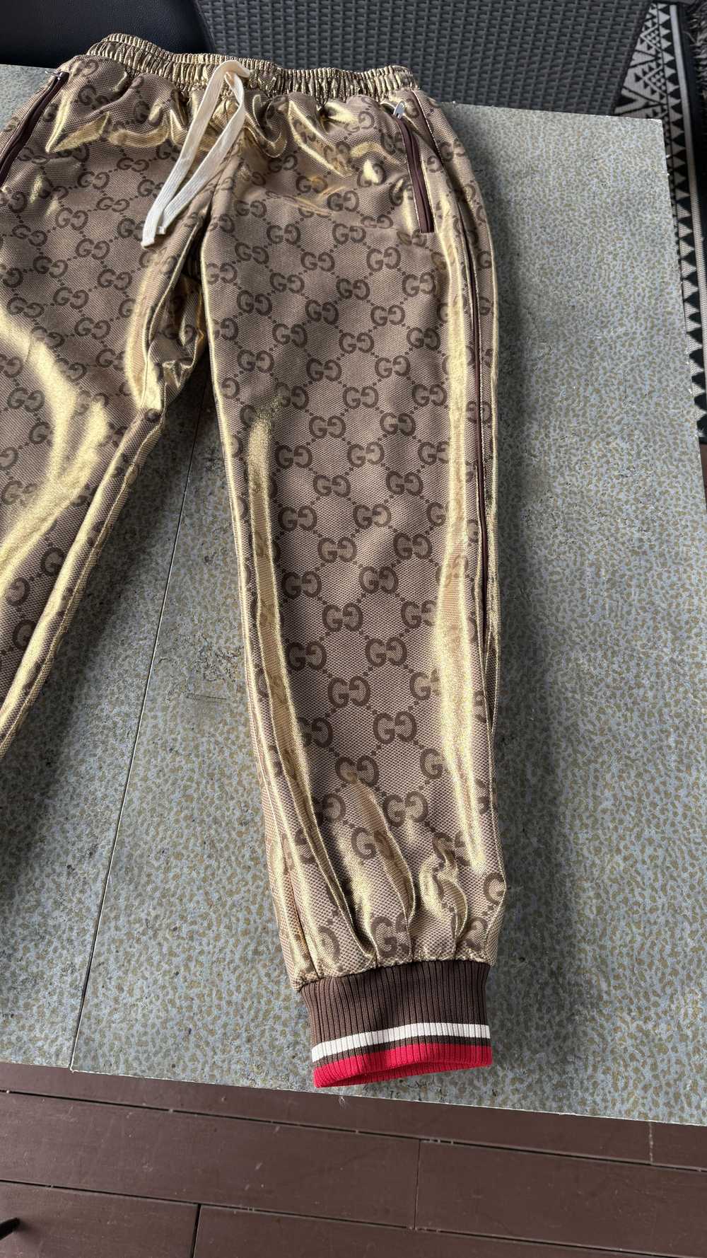 Gucci GUCCI Jacquard monogram Track suite Pants A… - image 11