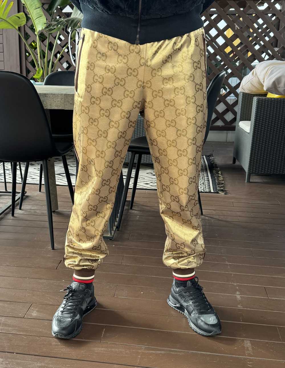 Gucci GUCCI Jacquard monogram Track suite Pants A… - image 6