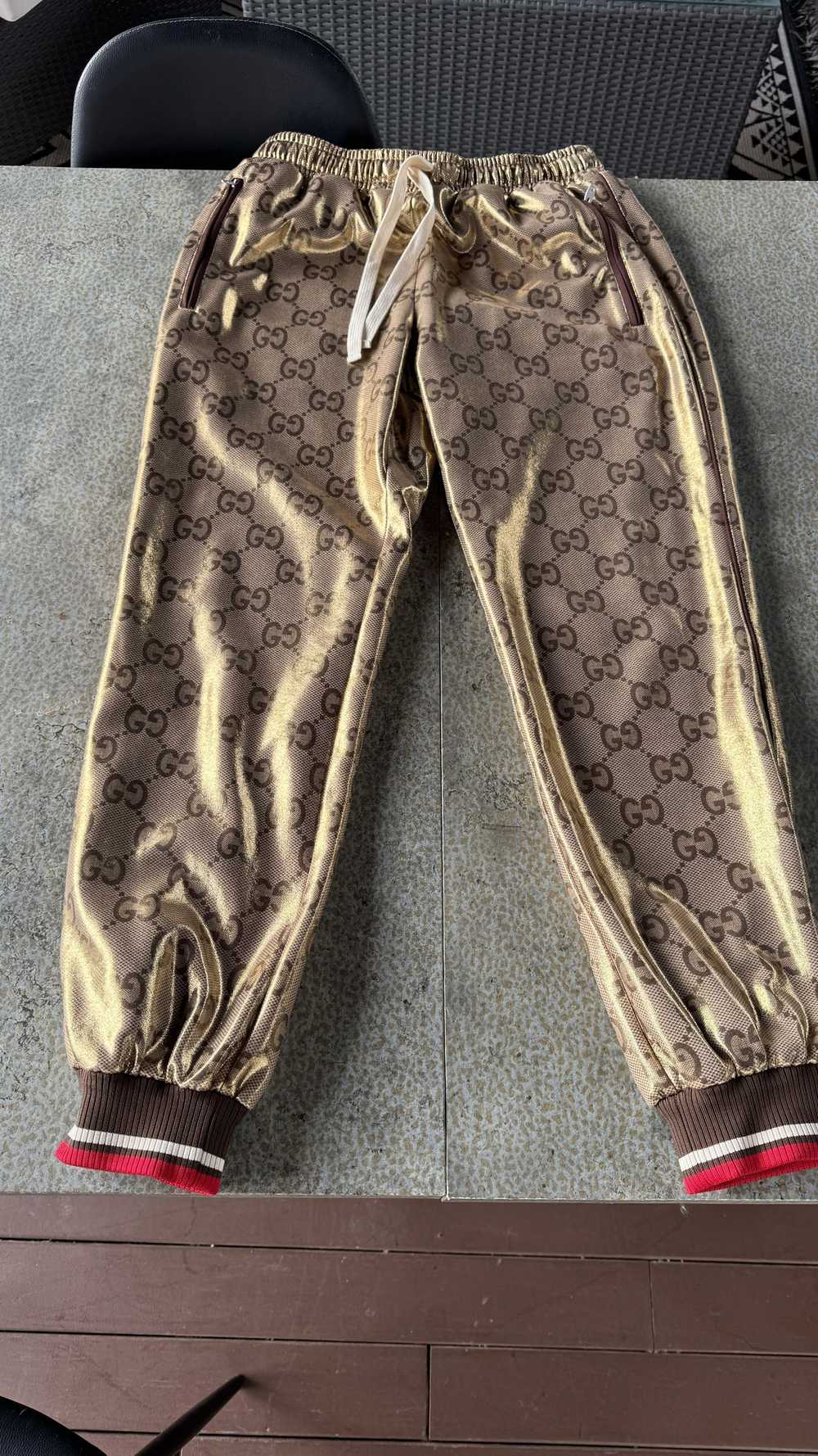 Gucci GUCCI Jacquard monogram Track suite Pants A… - image 9