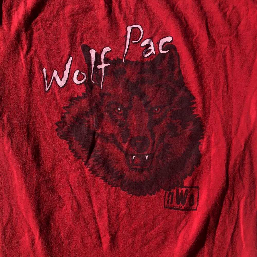 Streetwear × Tultex × Vintage Vintage NWO Wolf Pa… - image 2