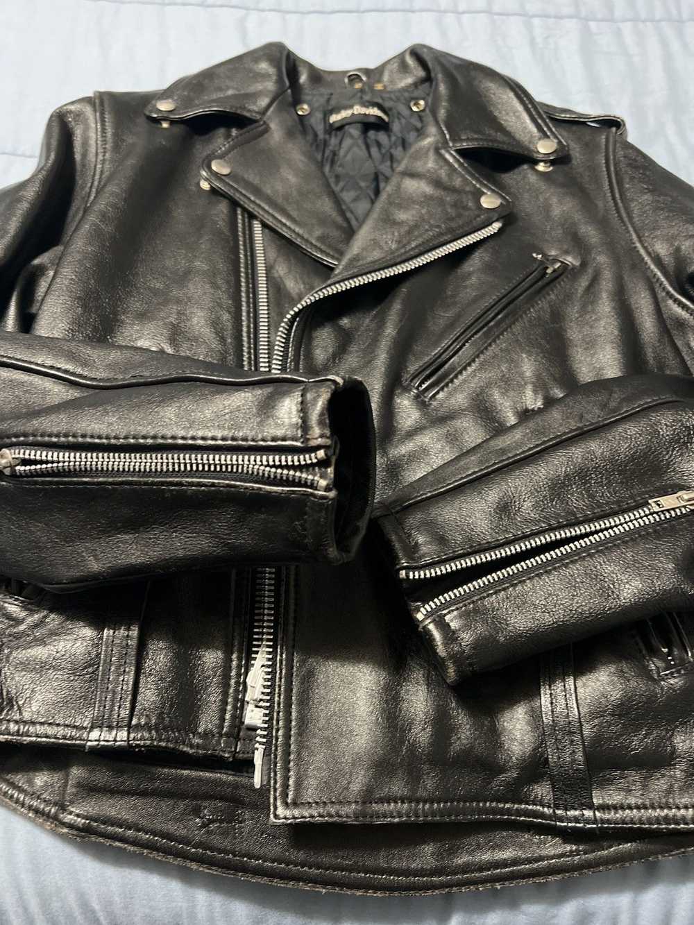 Harley Davidson Harley Davison Motorcycle Leather… - image 5