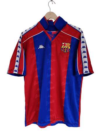 FC Barcelona 95/97 Kappa バルセロナ　ユニフォーム　M Kappa Barcelona Retro Jersey 1995/97 Soccer Jersey Large | eBay